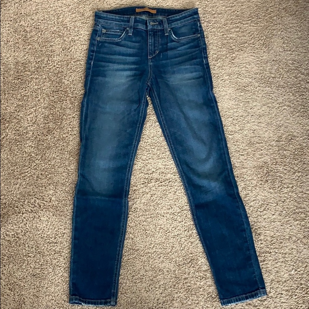 Joe's dark blue skinny jeans size 25